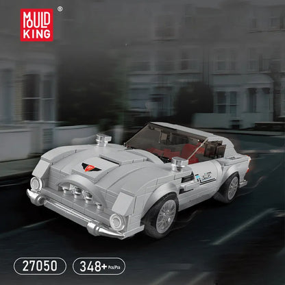 Mould King Building Block Set: Mini Martin 007 Speed Champions Car, Model K27050
