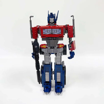 JieStar Building Block Set: Movie Ideas Transform Optimus Prime Robot, Model JJ9022