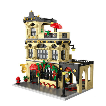 MORK MOC Building Block Set: Restaurant Block Module, Model 20114