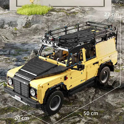 Happy Build MOC Building Block Set: Motorized Off Road Rock Glgan, Model YC23029