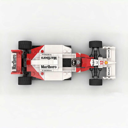 Trilumity MOC Building Block Set: Woking Hypercar Mp4 F1 Car | Includes a complete set of stickers | 198Piece (MOC-59664)