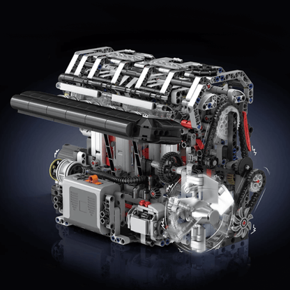 Trilumity Building Block Set: Motorised L4 Gasoline Engine (1787-Piece)