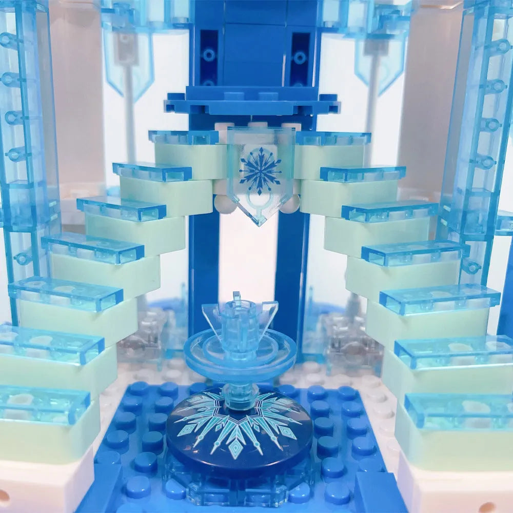 JieStar MOC Building Block Set: Frozen Ice Castle, Model JJ9025