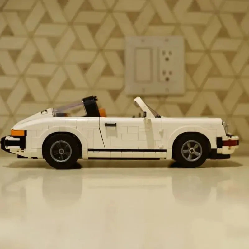 MOC Building Block Set: Porsche 911 Hyper Racing Car, Model 99912
