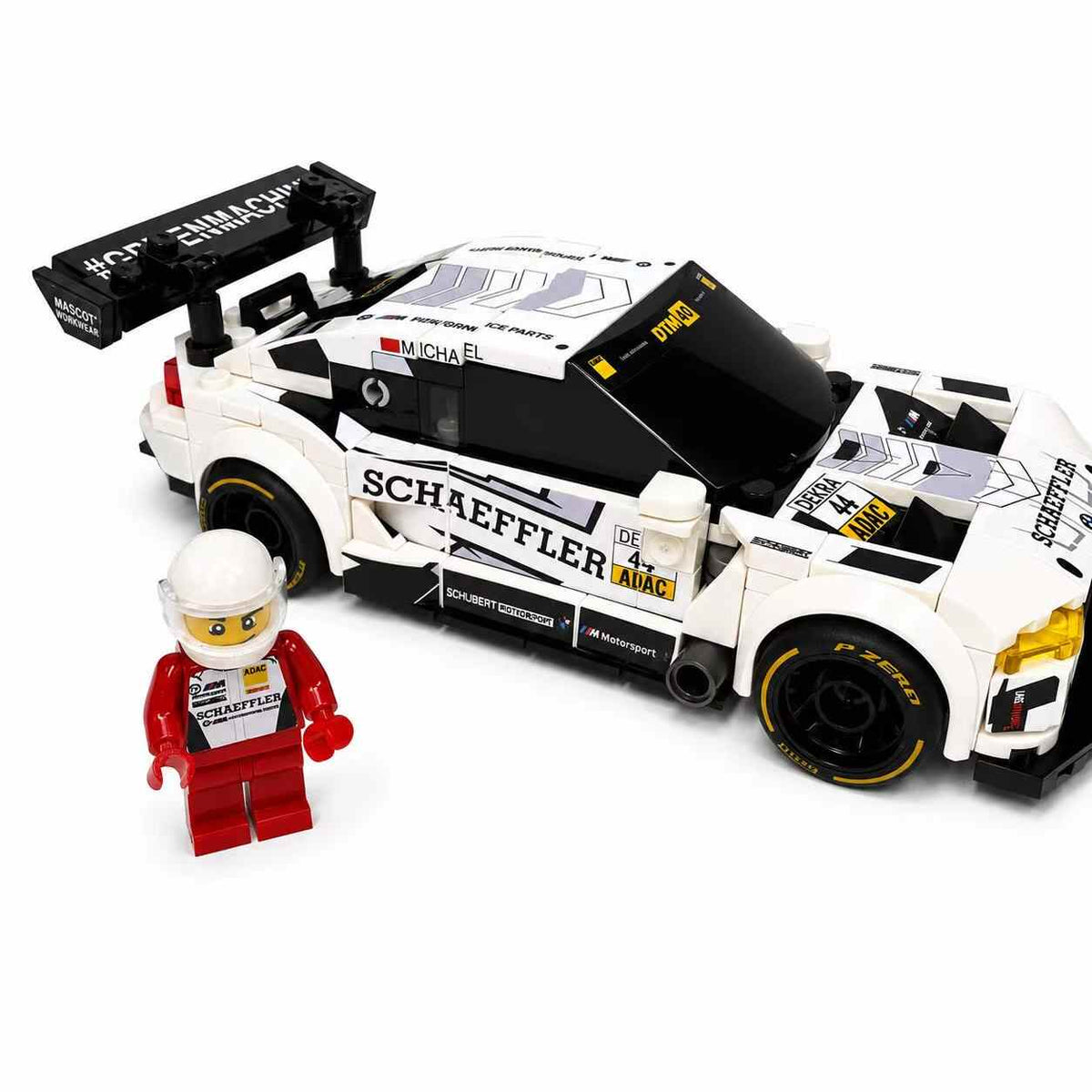 Trilumity Building Block Set: 1:24 BMW M4 GT3 | Includes a Complete Set of Stickers (346-Piece)