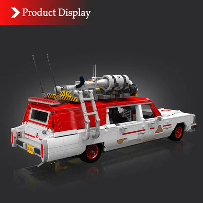 Mould King MOC Building Block Set: Ghost Hunter Bus, Model K10071
