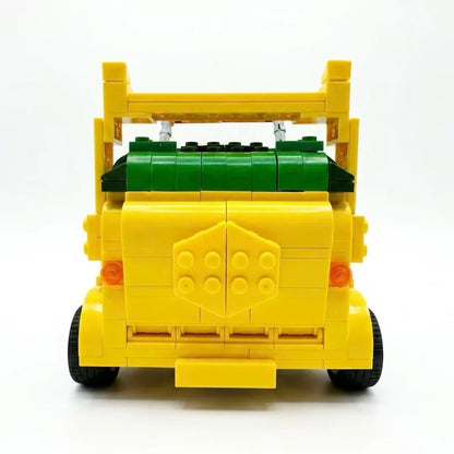 Trilumity MOC Building Block Set: Turtle Van Party Wagon | MOC-125660 | 491Piece