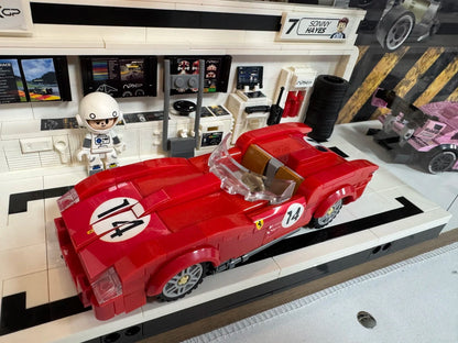 Trilumity Building Block Set: Red Hypercar 250 | Classic 1958 Legendary Racing Car | 291Piece