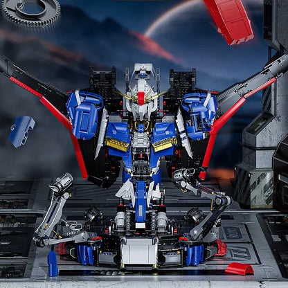 MOC Building Block Set: Transformation MOC Assault Bust Mech Robot, Model V5009