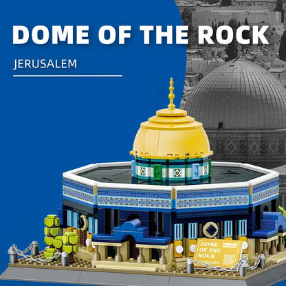 Wange Building Block Set: Jerusalem Dome Of The Rock, Model 5243