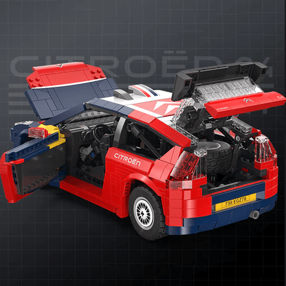 Trilumity Motorized Building Block Set: Remote Controlled 2008 Citroën C4 Wrc (1550+-Piece)