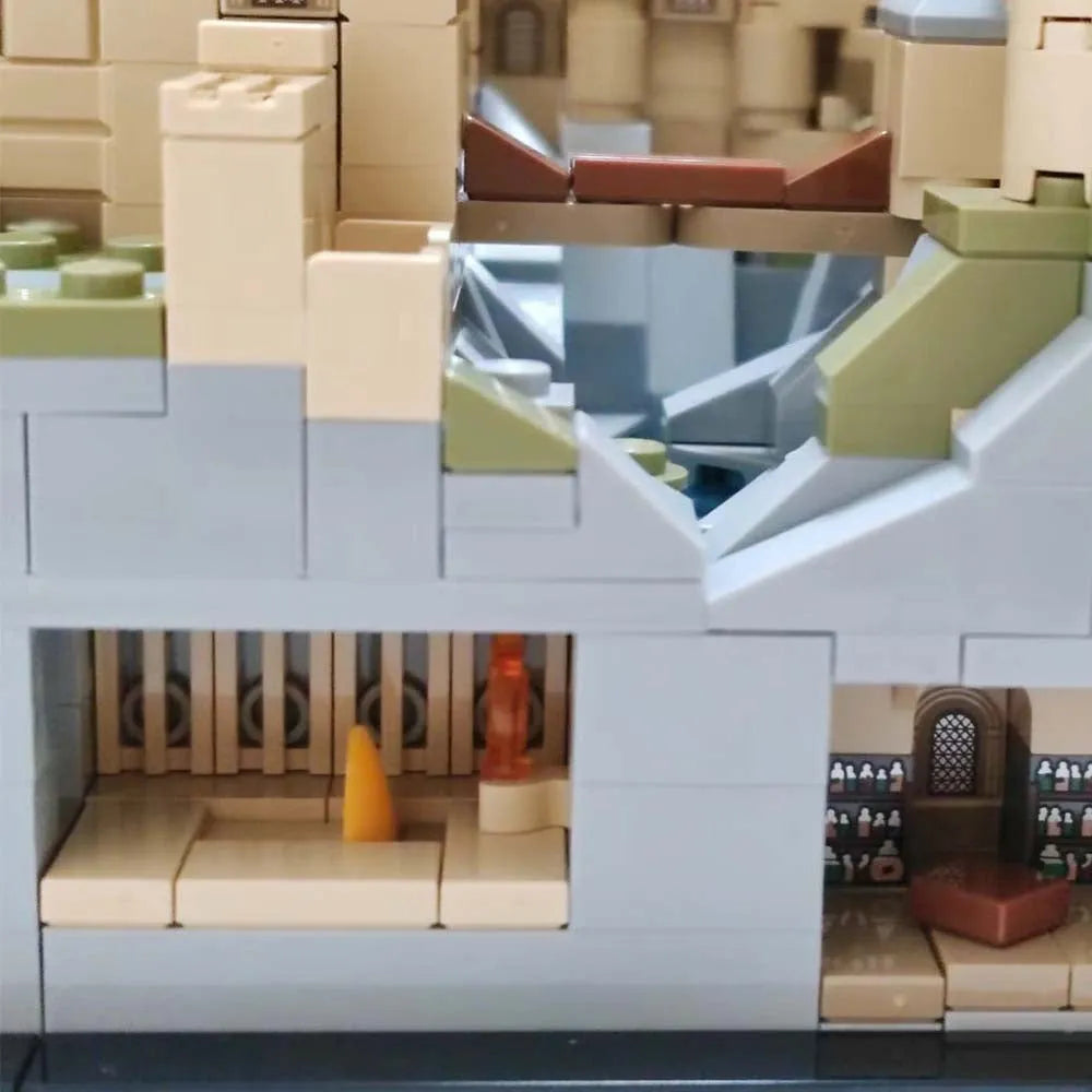 JieStar MOC Building Block Set: Harry Potter MOC Hogwarts Castle and Grounds, Model 88020