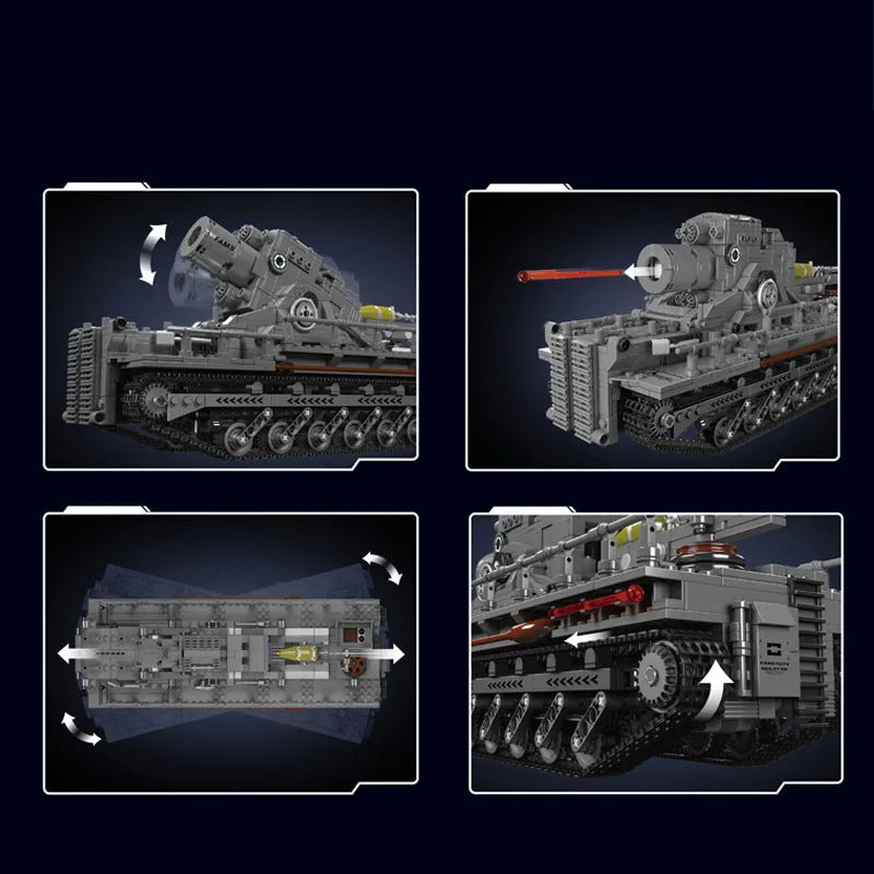 Mould King Building Block Set: Motorized Karl Mortar 20028, Model K20028