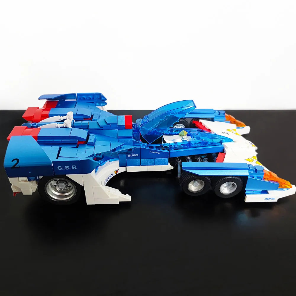 JieStar MOC Building Block Set: F1 SF 03 Formula One Racing Car, Model 58081