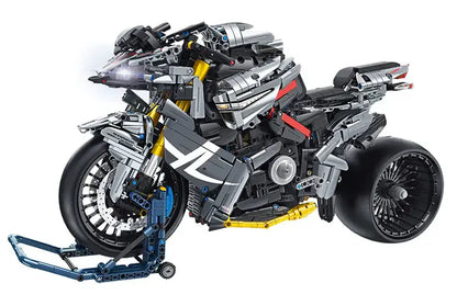 Panlos MOC Building Block Set: Super Sport Racing Motorcycle, Model 672106