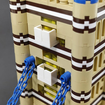 Wange MOC Building Block Set: London Tower Bridge, Model 5215