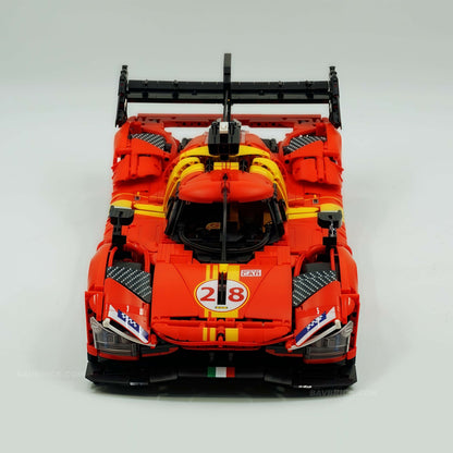Trilumity Building Block Set: 1:8 The Ultimate Le Mans Hy Hypercar | 2024 Le Mans Endurance Champion (3350-Piece)