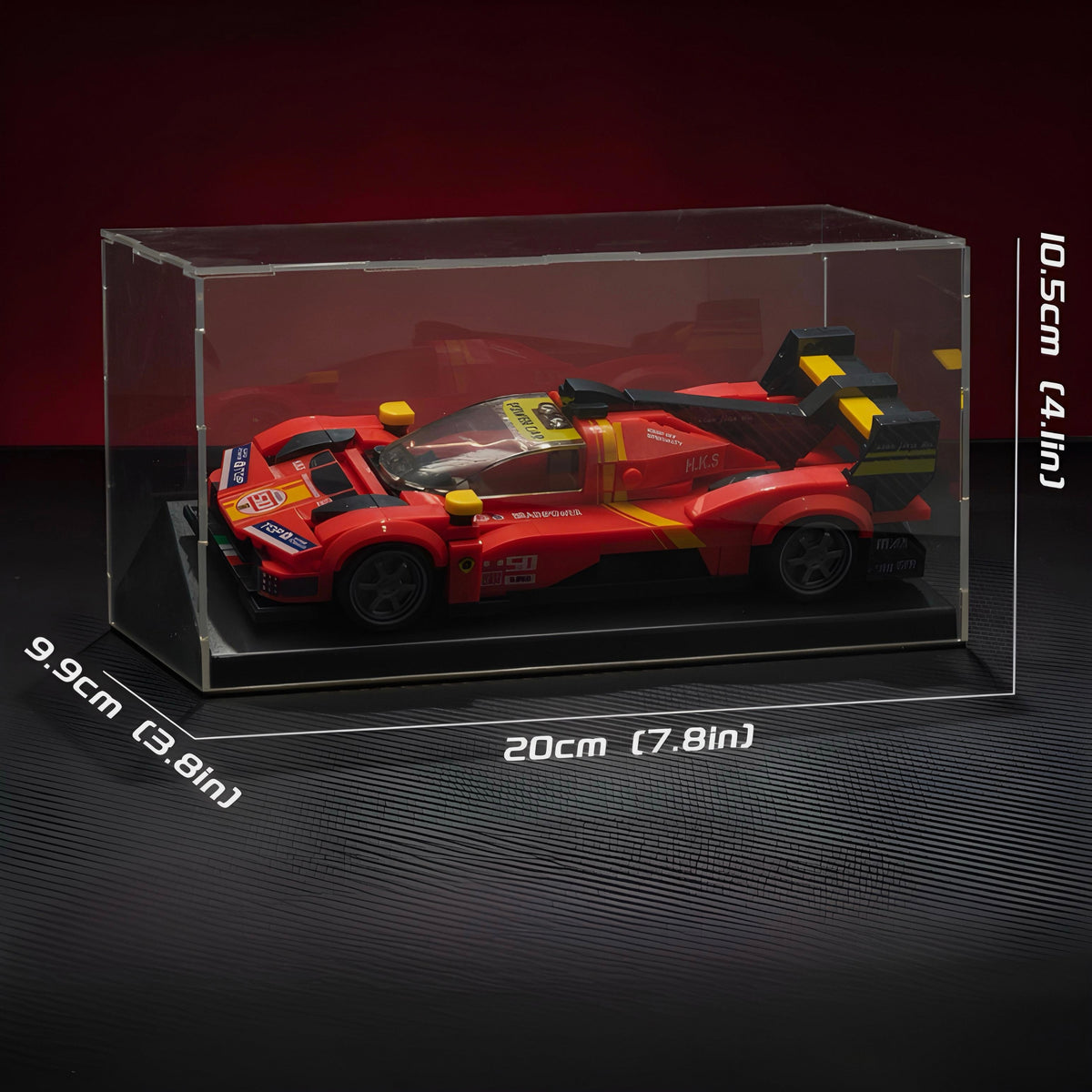 Trilumity Building Block Set: 1:24 Le Mans Hypercar (311-Piece)