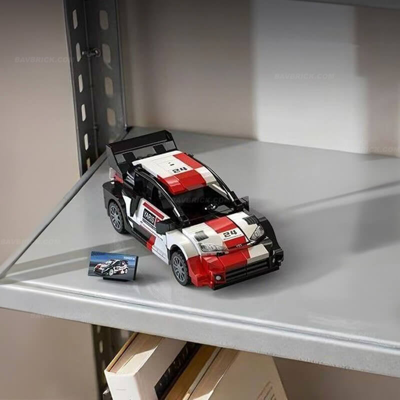 Trilumity Building Block Set: 1:24 Toyota Gr Yaris Rally1(317Piece)