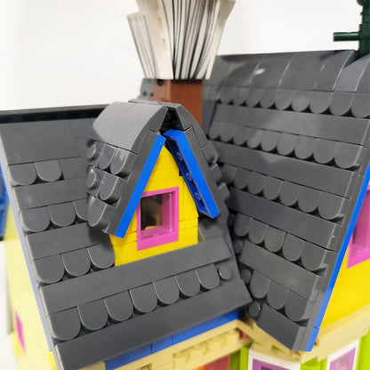 JieStar MOC Building Block Set: Balloon Up House, Model JJ9047