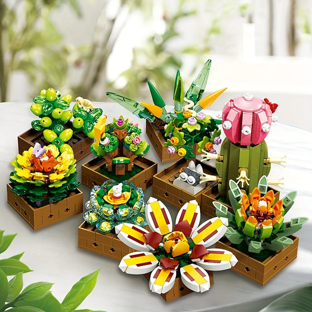 JieStar Building Block Set: Botanical Garden, Model JJ9037