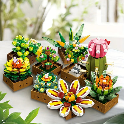 JieStar Building Block Set: Botanical Garden, Model JJ9037