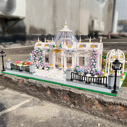 JieStar MOC Building Block Set: Garden Square, Model JJ9043