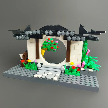 Wange MOC Building Block Set: Huizhou Architecture Arch, Model 3314