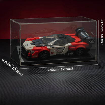 Trilumity Building Block Set: 1: 24 British Track Focus GTR (347-Piece)