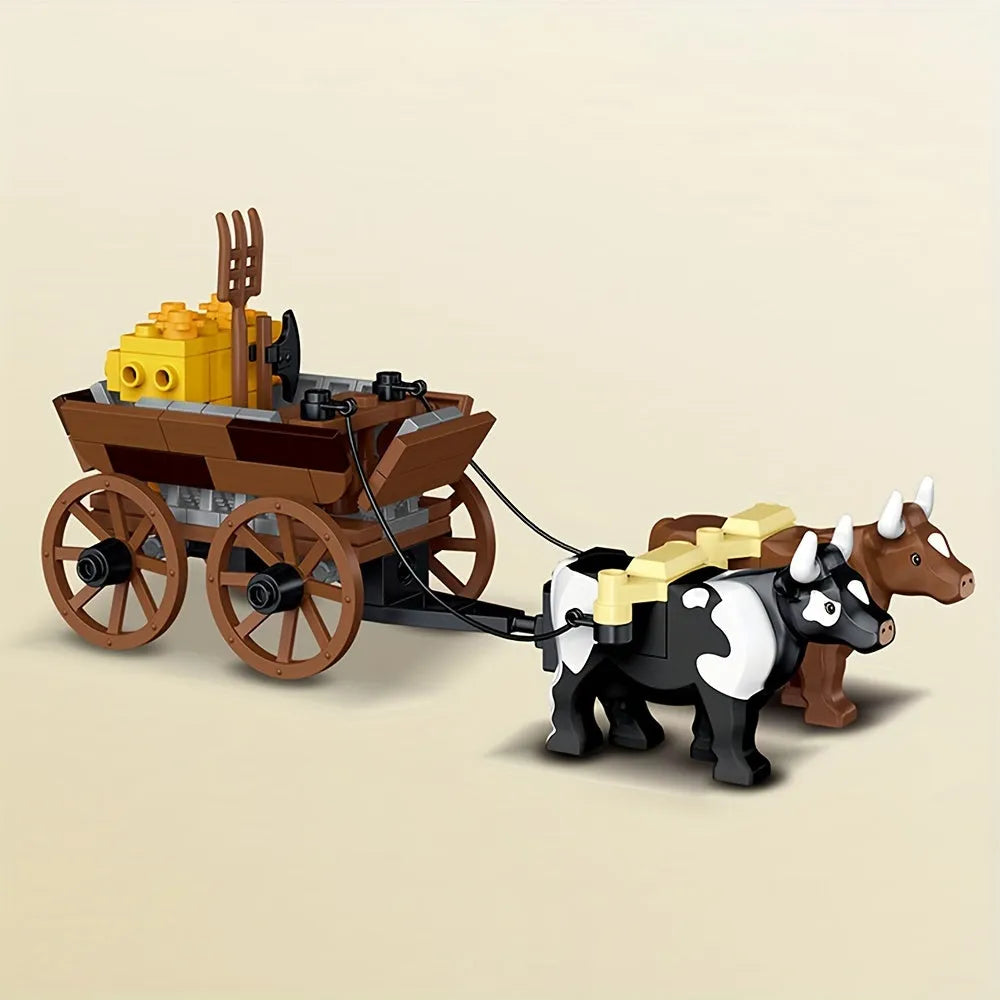MORK MOC Building Block Set: The Vikings House, Model 033051