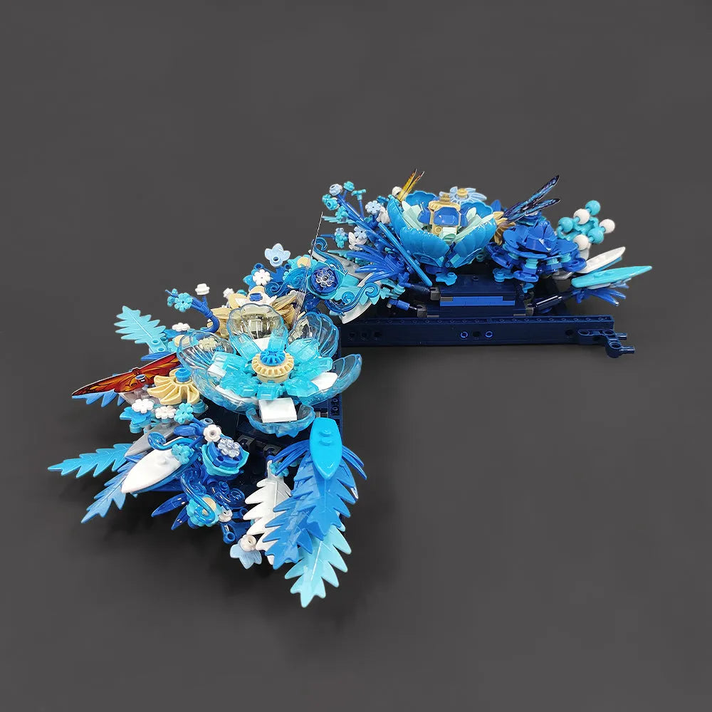 JieStar Building Block Set: Dried Flower Decoration, Model JJ9045