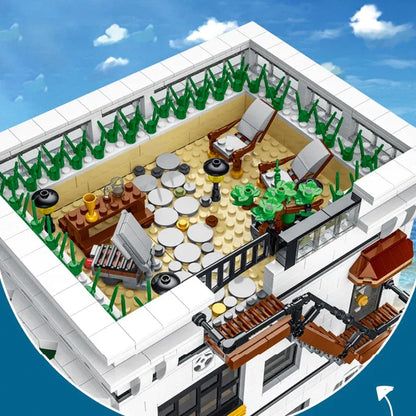 UG MOC Building Block Set: Seafood Restaurant, Model 10203