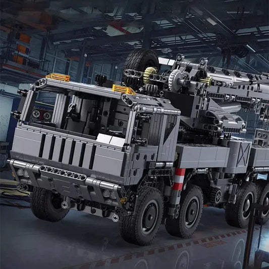 Cada Motorized Building Block Set: Rescue Vehicle Crane Truck, Model C61507