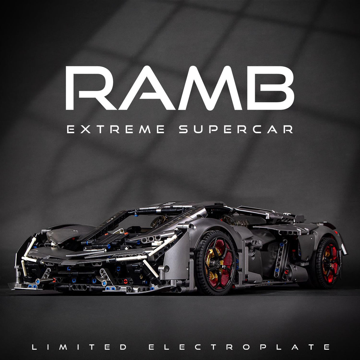 Trilumity Building Block Set: 1: 8 Lamborghini Terzo Millennio (3358-Piece)