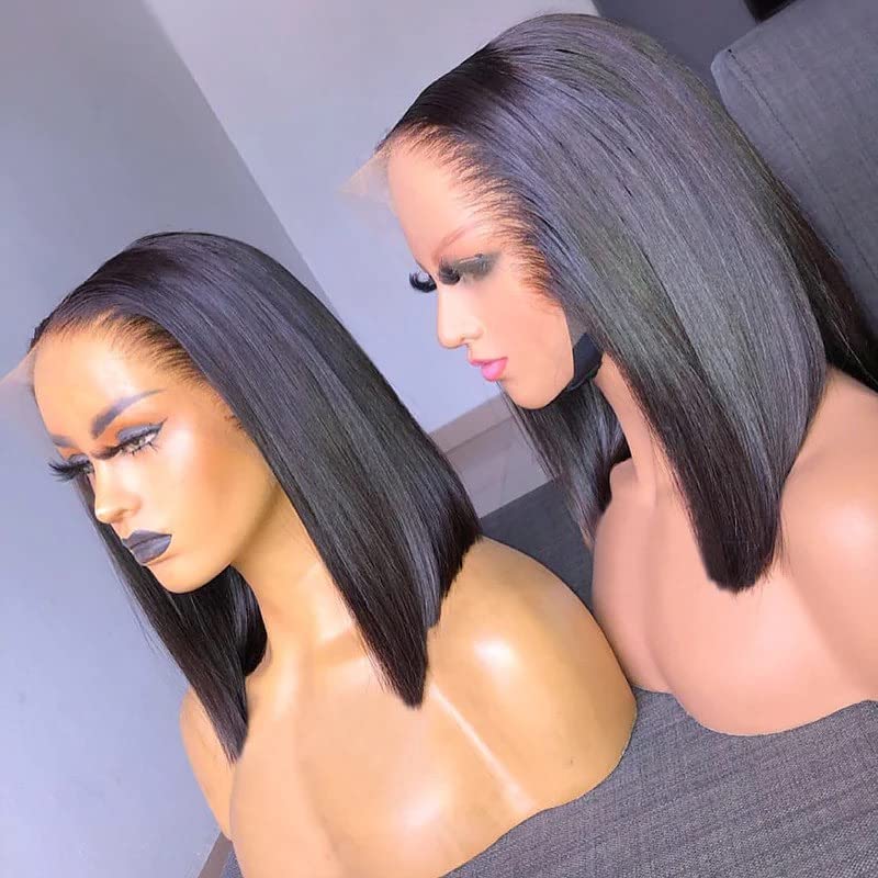 Trilumity Ultra Fitted 13X6 Straight Human Hair - Natural Black Hair Replacement Wig