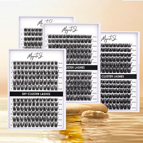 Trilumity Lash Clusters Individual Clusters Cluster Faux Mink Fiber - Clear False Lashes