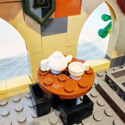 JieStar MOC Building Block Set: Harry Potter MOC Magic Courtyard, Model JJ9024