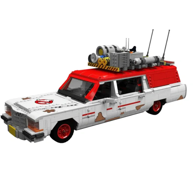 Mould King MOC Building Block Set: Ghost Hunter Bus, Model K10071