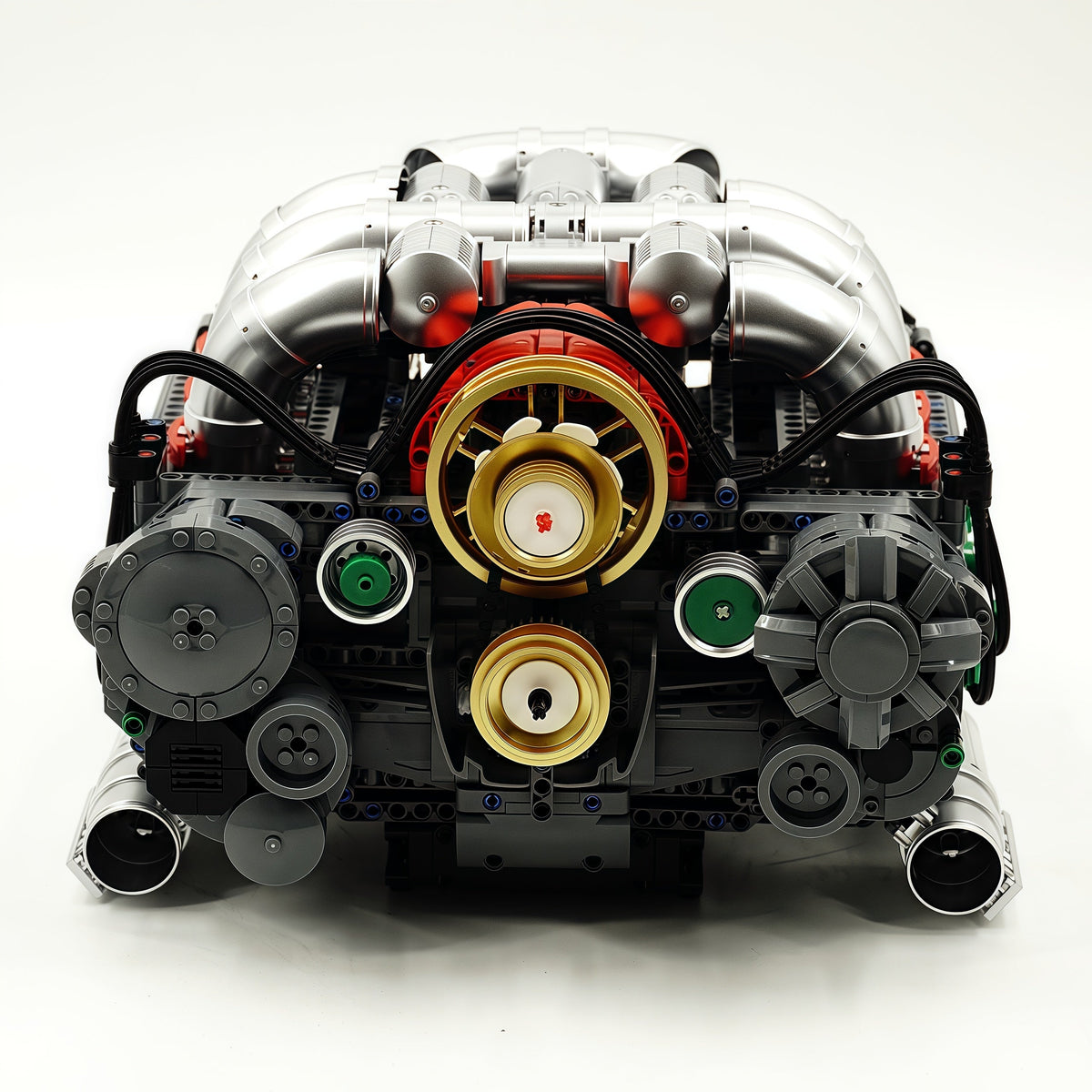 Trilumity Building Block Set: Motorised Flat 6 Engine (2376-Piece)