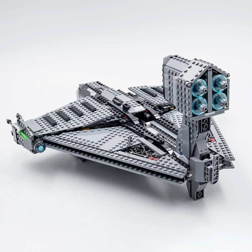 MOC Building Block Set: Star Wars MOC The Justifier Space Shuttle