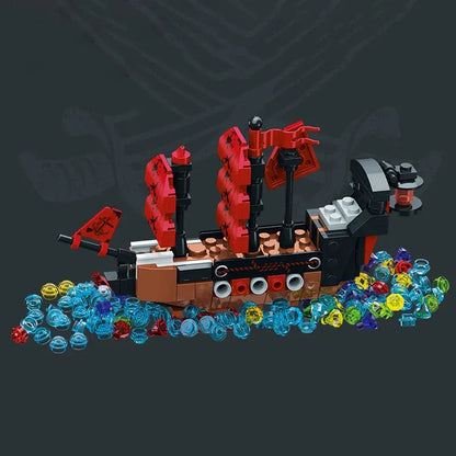 JieStar Building Block Set: Ship In A Bottle, Model JJ9026