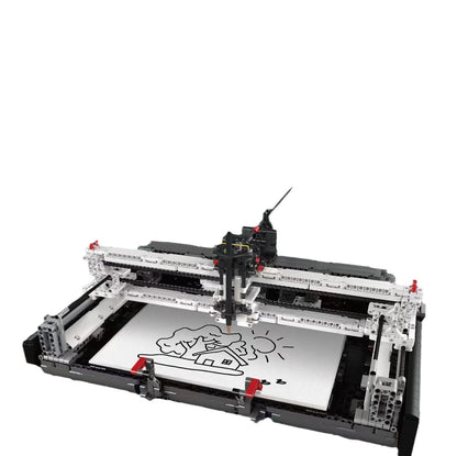 Mould King Building Block Set: Motorized Plotter, Model K13181