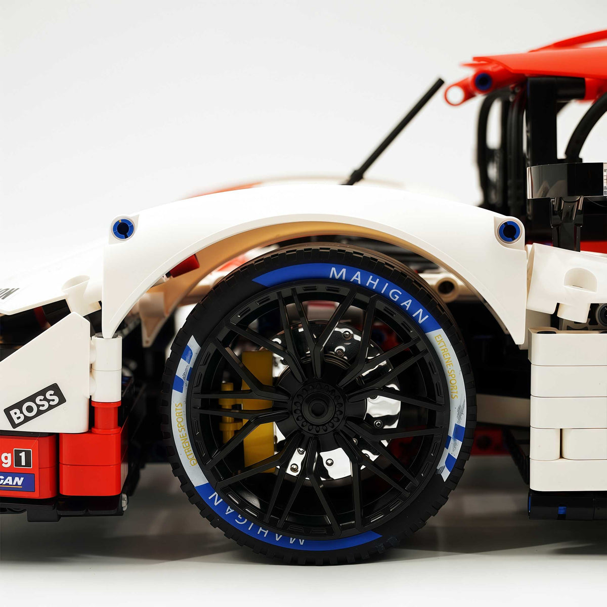 Trilumity Building Block Set: 1: 8 Porsche 963 Racing Car, Iconic Design and Authentic Details (3460-Piece)