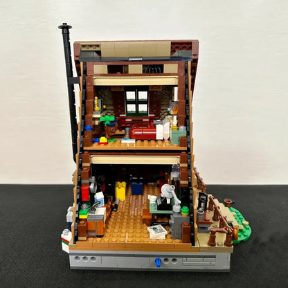 MOC Building Block Set: A Frame Cabin, Model 67001