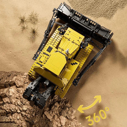 Trilumity The RC Bulldozer Building Block Set, Remote Control, 3,567-Piece