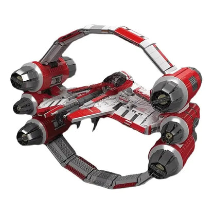 Mould King MOC Building Block Set: Star Wars MOC Interstellar Ring Fighter, Model MK21047