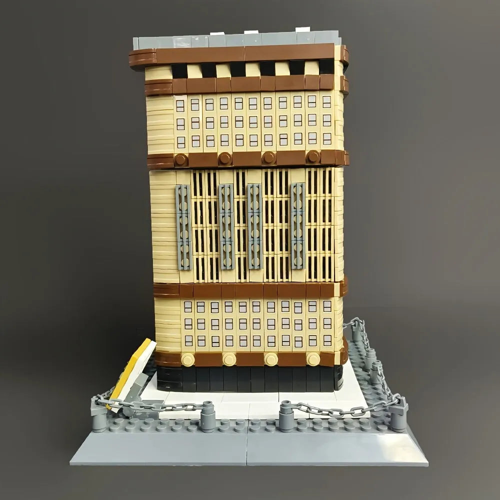 Wange MOC Building Block Set: New York Flatiron 4220