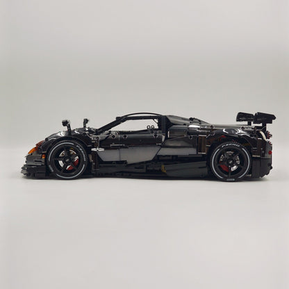 Trilumity Building Block Set: 1: 8 Pagani Huayra Bc Mirror Electroplating Customized Ultimate Edition (4708-Piece)