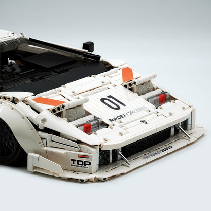 Trilumity Building Block Set: 1:8 Lamborghini Countach Lp5000 Building Set (3970+-Piece)