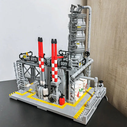 JieStar MOC Building Block Set: Experts MOC City Chemical Plant, Model JJ9015